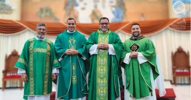 Celebração do ano jubilar na Paróquia Santíssima Trindade