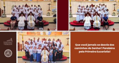 Um Encontro Transformador com Cristo: A Primeira Eucaristia de Crianças e Adultos