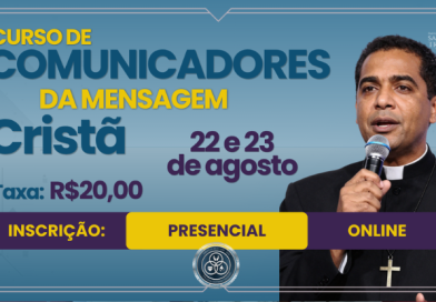 Curso de Comunicadores da Mensagem Cristã 2026 | Formação para Pregadores e Evangelizadores da Paróquia Santíssima Trindade