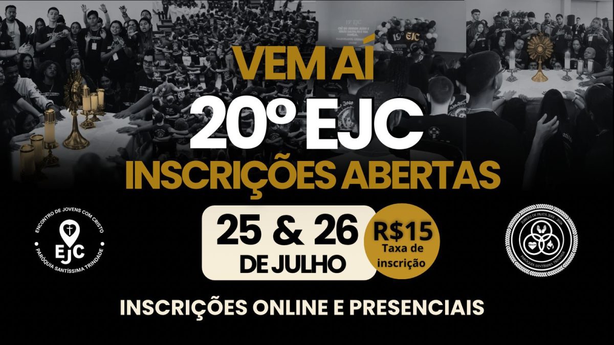 20º EJC inscrições abertas