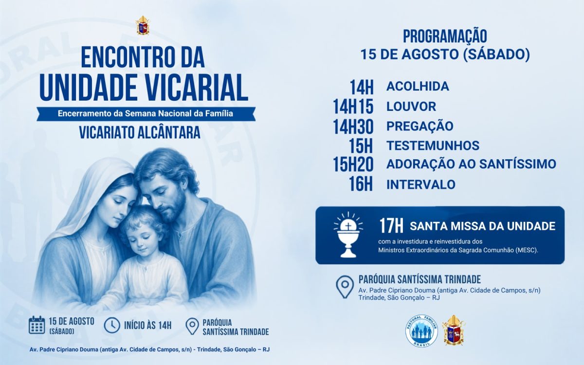 Encontro da Unidade Vicarial
