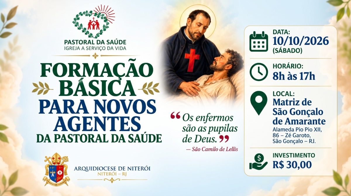 Formação básica / pastoral da saúde